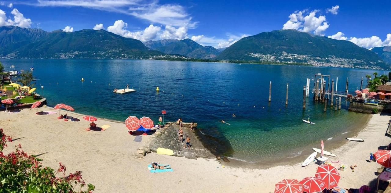 Casa Montana Lägenhet San Nazzaro Exteriör bild