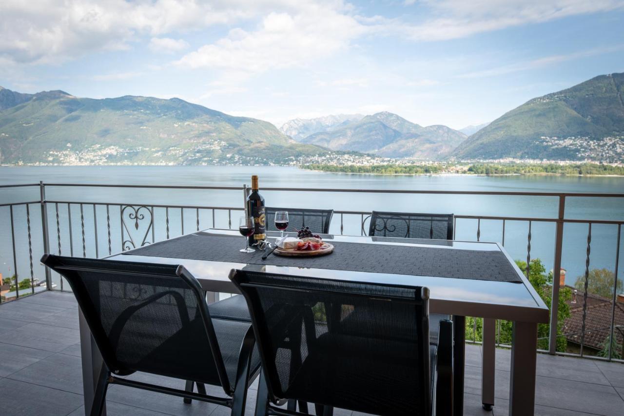 Casa Montana Lägenhet San Nazzaro Exteriör bild